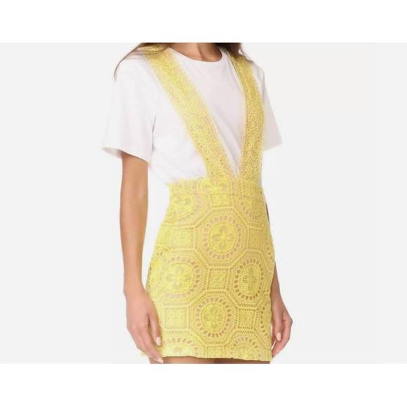 NEW ENGLISH FACTORY love those lemons dress in yellow, white - Picture 1 of 2